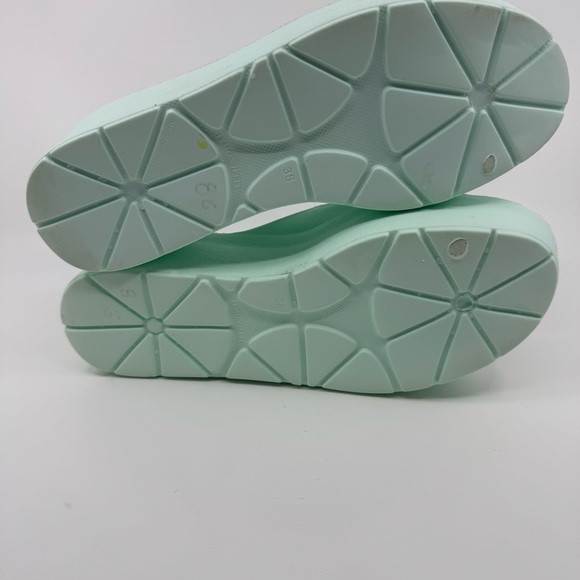 LEMON JELLY SUNNY AQUA GREEN SZ 38 US 7.5 - Picture 8 of 10